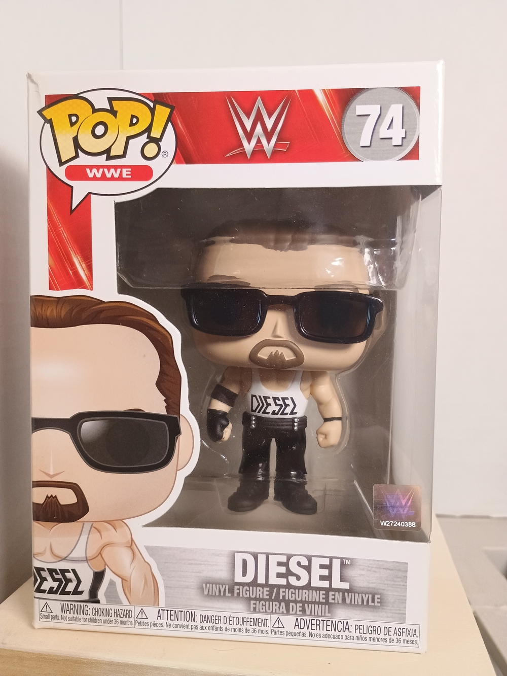 Funko Diesel #74 WWE Pop! Vinyl Figure No. 74